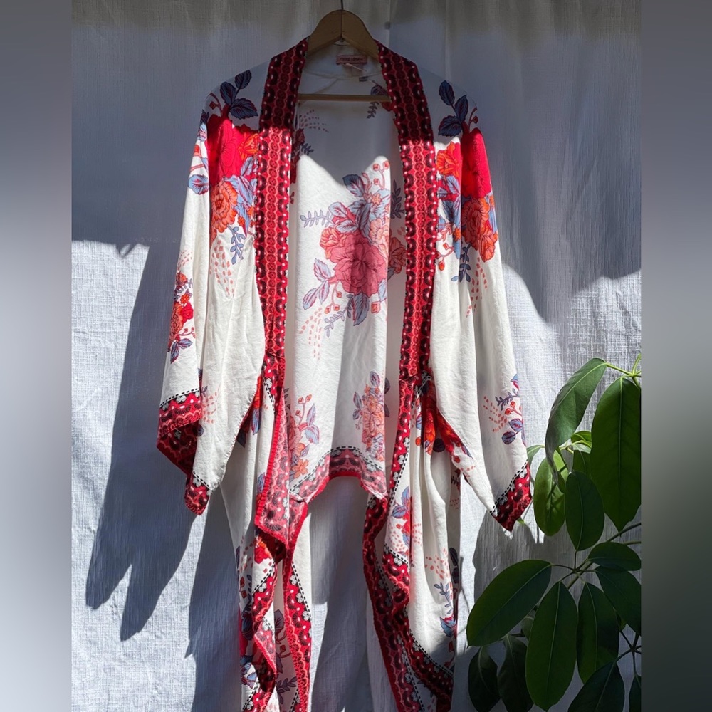 Boho Floral Kimono